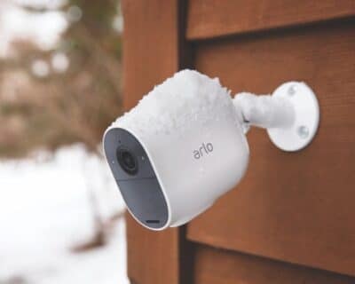 Installed Arlo Camera