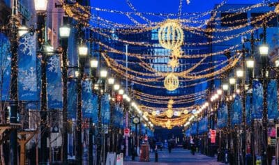Permanent Holiday Lighting Installation in New York City