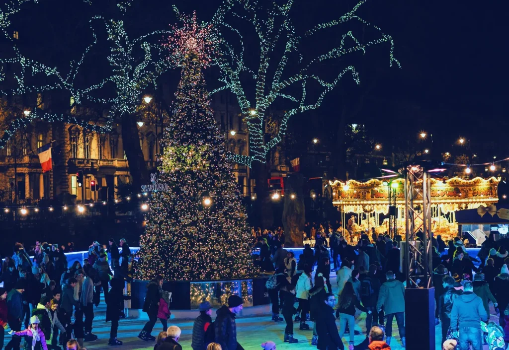 Holiday Lighting Background