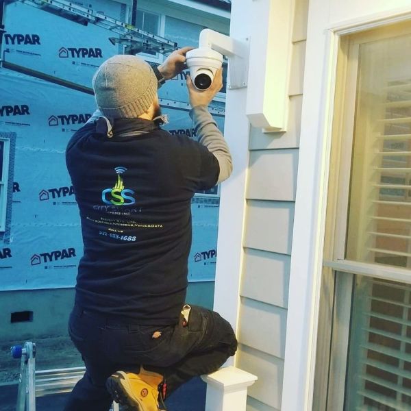 trailer intercom tied to Construction Site Security Solutions