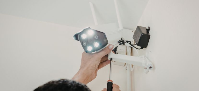 surveillance camera system for apartments